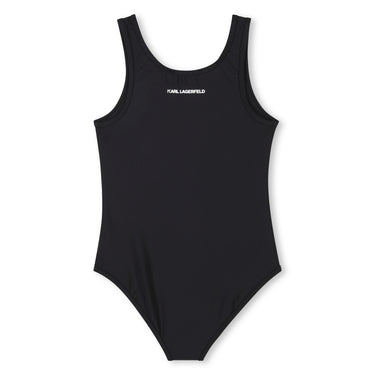 KARL LAGERFELD Traje de baño negro para niña